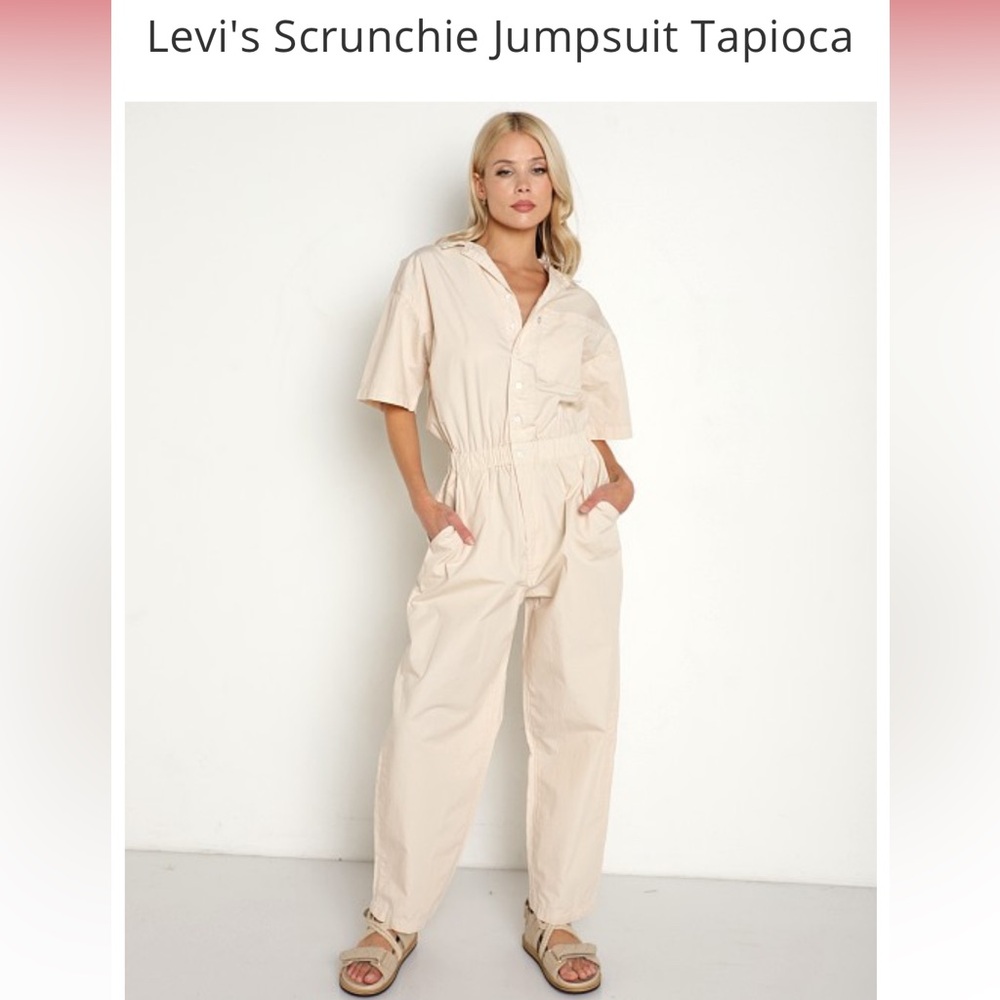 Women's Cream Jumpsuit